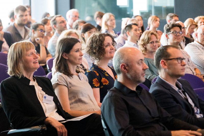 Event crowd watching seminar